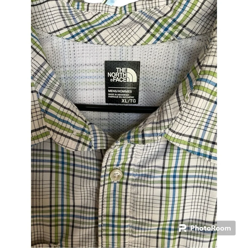 THE NORTH FACE MENS PLAID SUMMER XL SHIRT